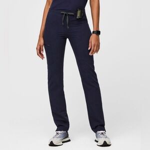 FIGS YOLA SKINNY SCRUB PANT XS NAVY